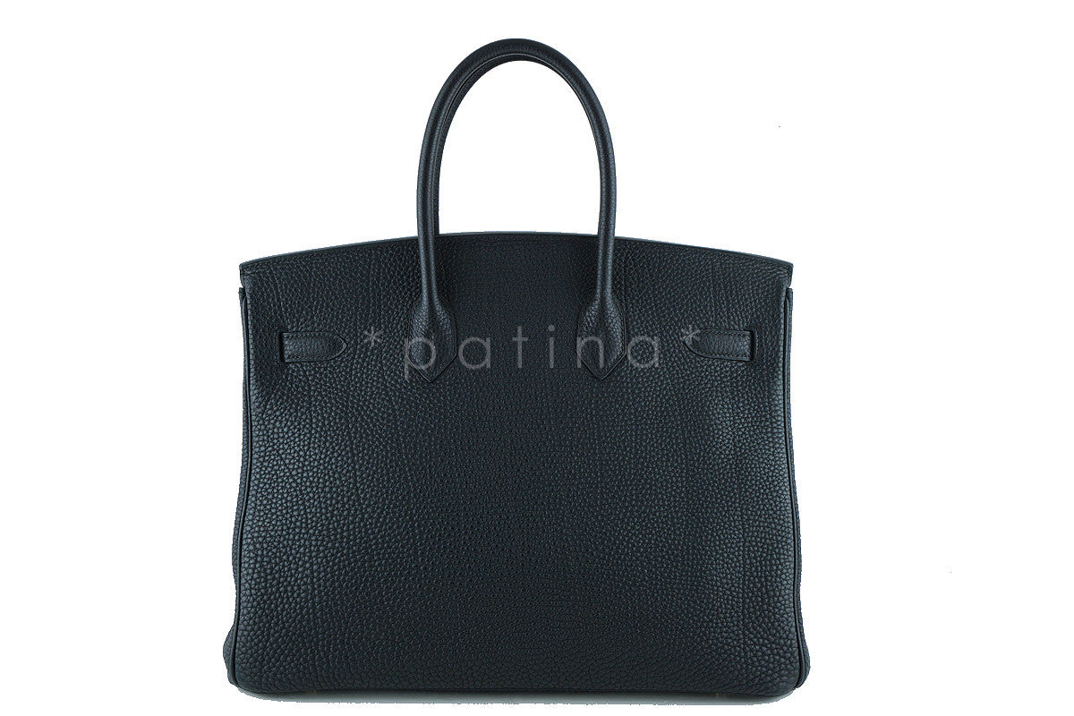 Hermes 35cm Birkin Bag in Black Togo, GHW