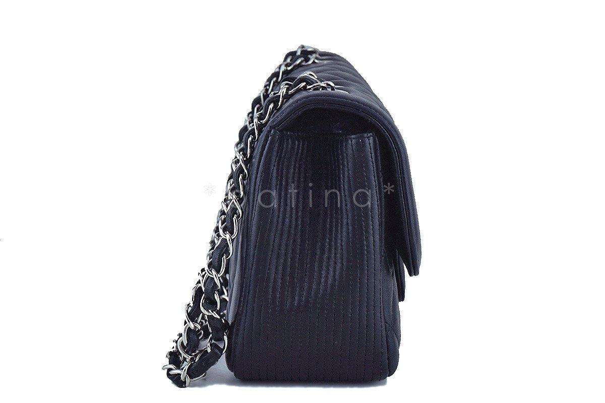 Chanel Black Lambskin Classic Quilted Flap Bag