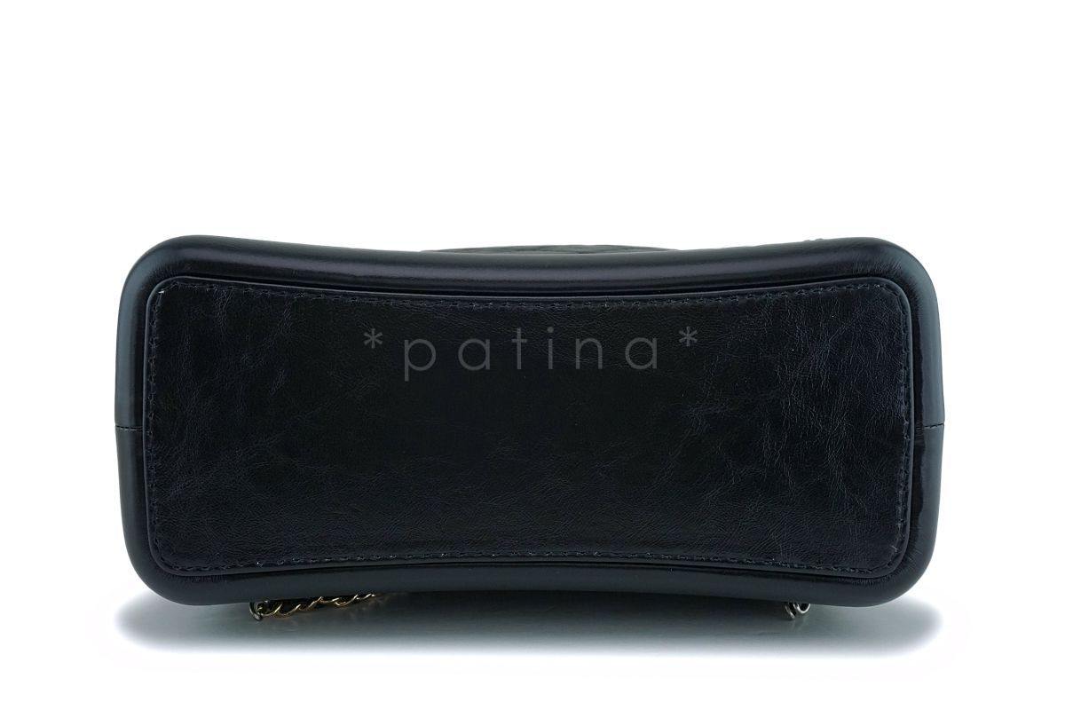 Chanel Black Medium Gabrielle Backpack Rucksack Bag