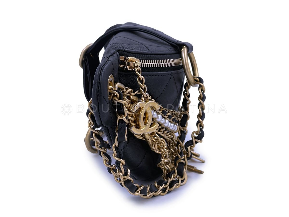 Limited Chanel All About Chains Waist Bag Fanny Pack 19A
