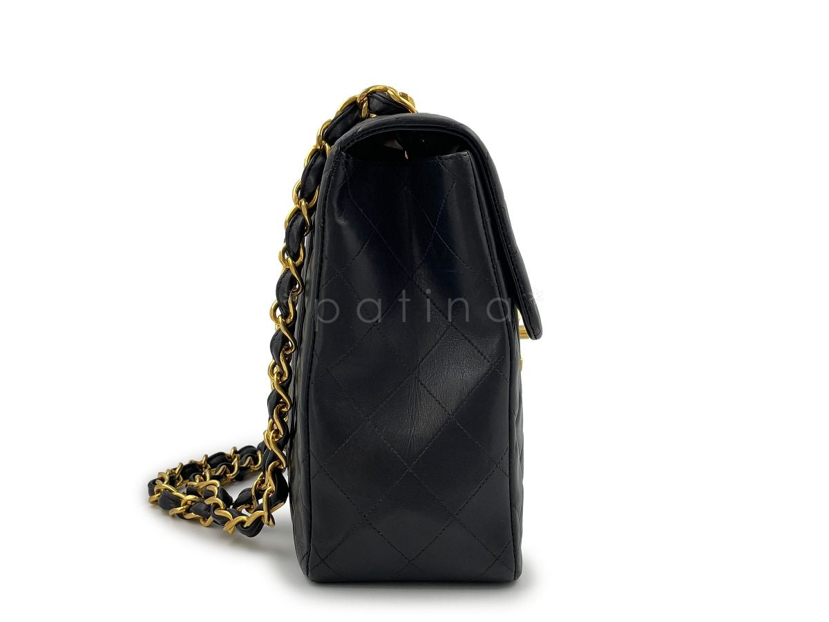 Chanel 1994 Vintage Maxi "Jumbo XL" Classic Flap Bag 24k GHW