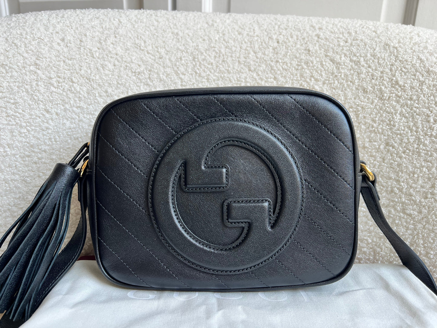 Gucci Black Small Blondie Shoulder Bag (RRP £1380)