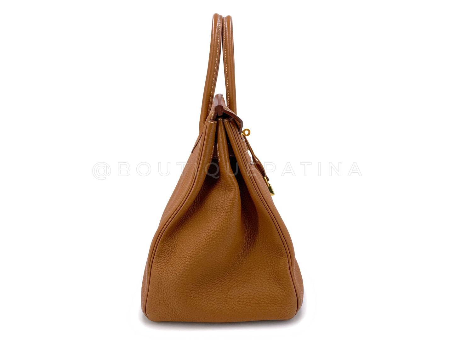 Hermes Gold Togo 35cm Birkin Tote Bag 24k GHW