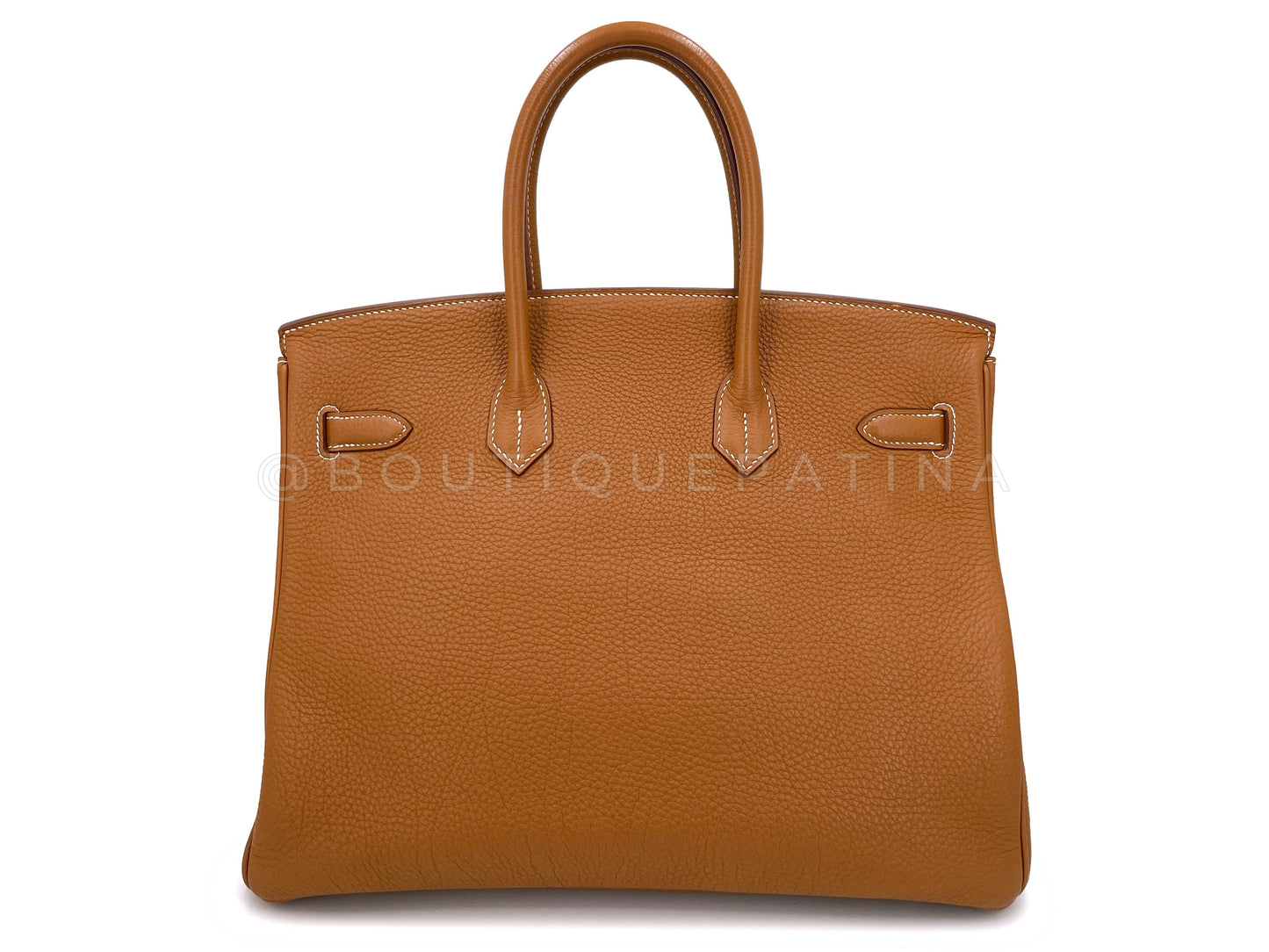 Hermes Gold Togo 35cm Birkin Tote Bag 24k GHW