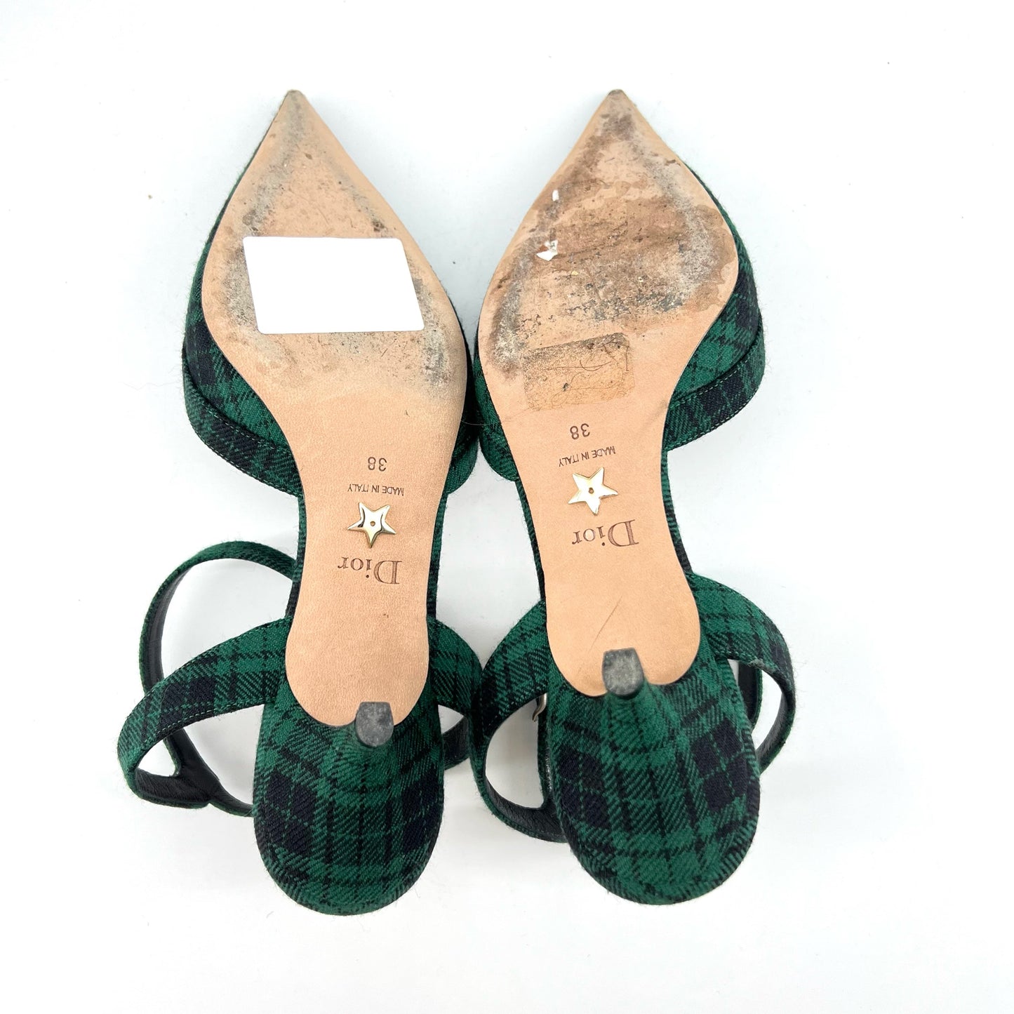Christian Dior Gang Cloth Heels