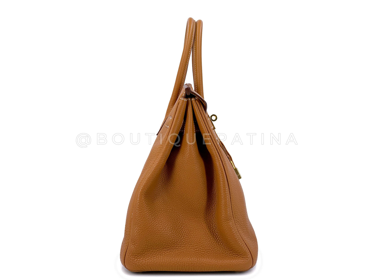 Hermes Gold Togo 35cm Birkin Tote Bag GHW V0J