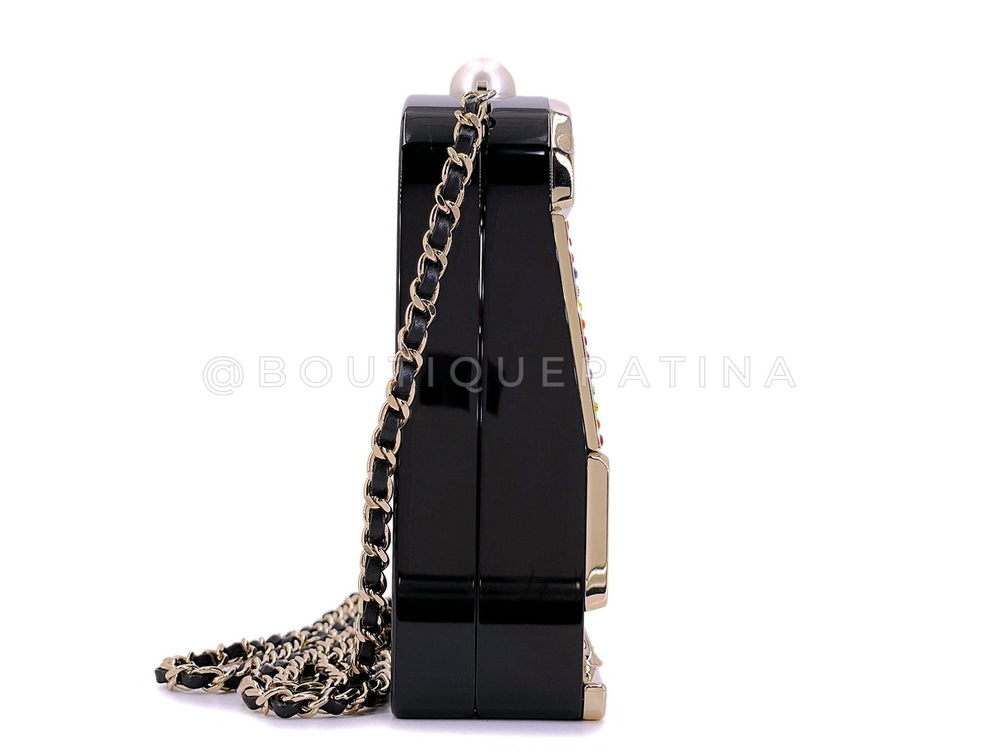 Chanel 23C Monaco Slot Machine Casino Minaudière Evening Clutch Bag K2F