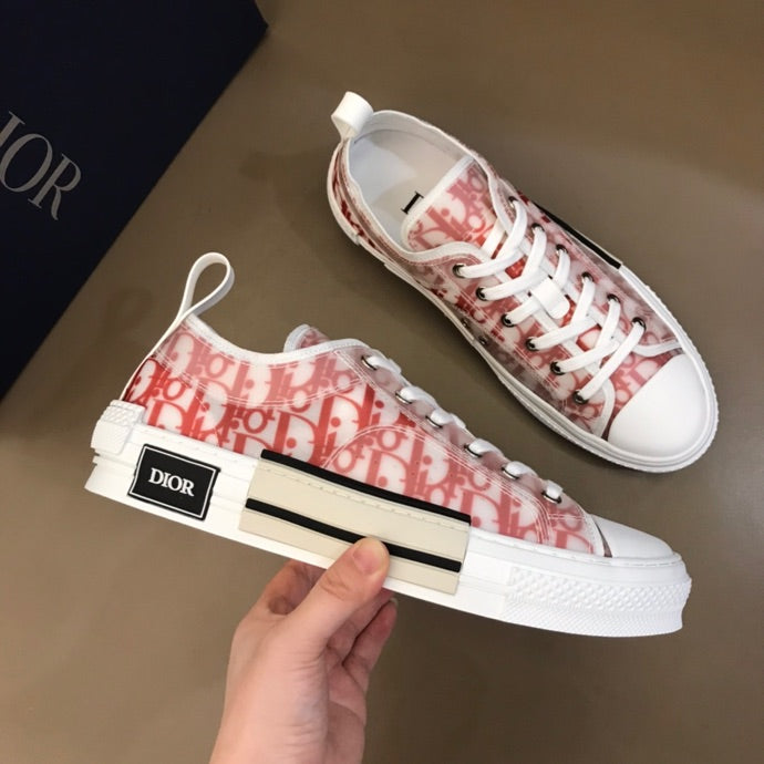 Christian Dior B23 Red Oblique LOW-TOP SNEAKER