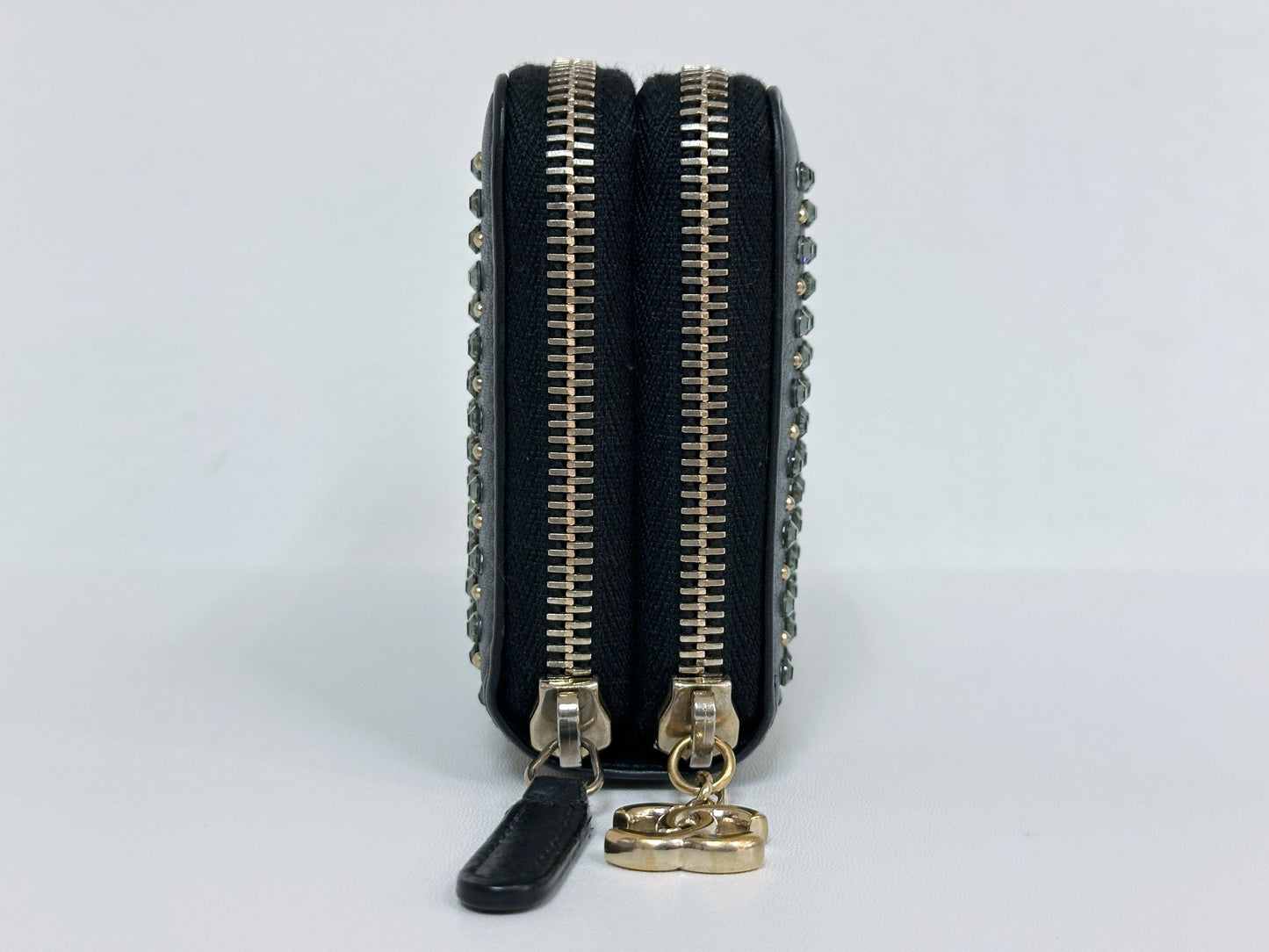 Chanel Pre-Owned 2014-2015 Studded Zipped Women Wallet