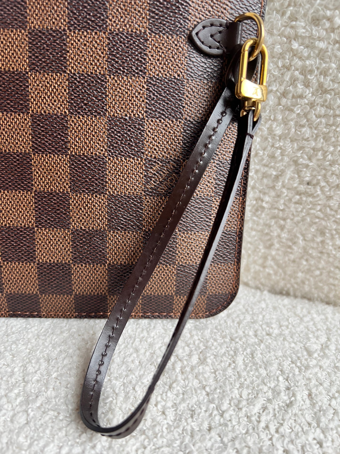 Louis Vuitton Pouch (from Neverfull) in Damier Ebene