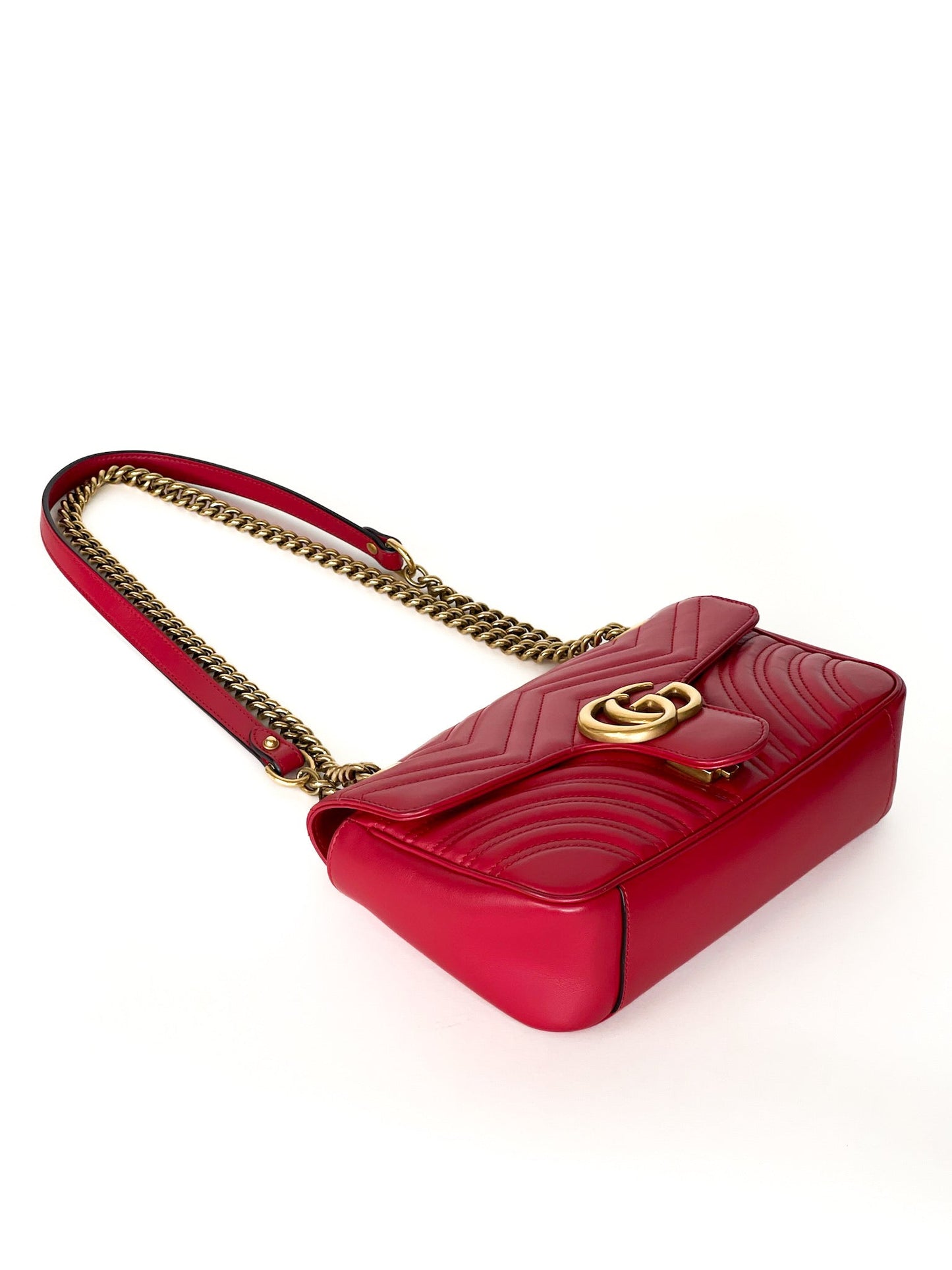 Gucci GG Marmont Small Matelasse Shoulder Bag