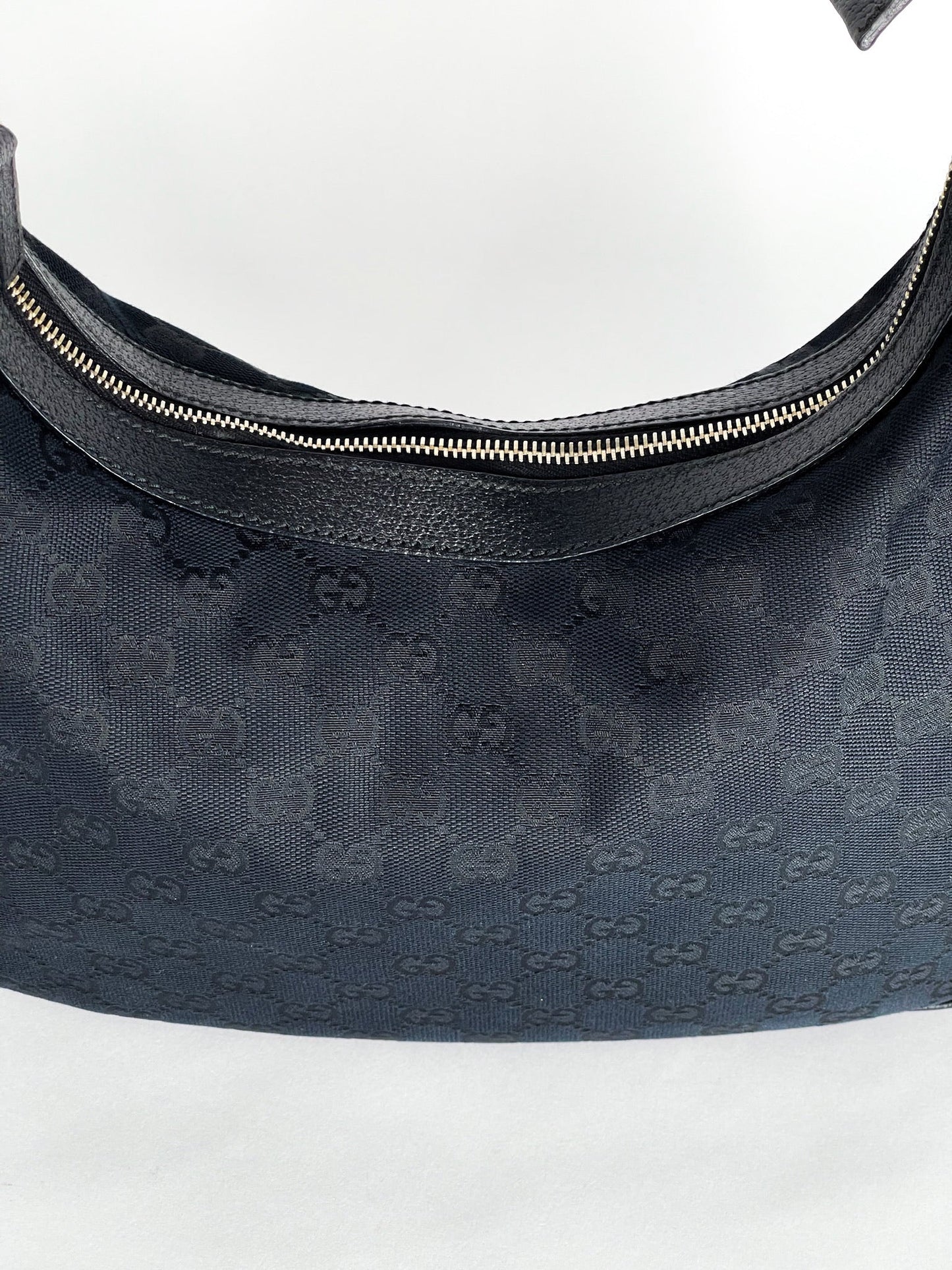 Gucci GG Monogram Canvas Hobo Bag