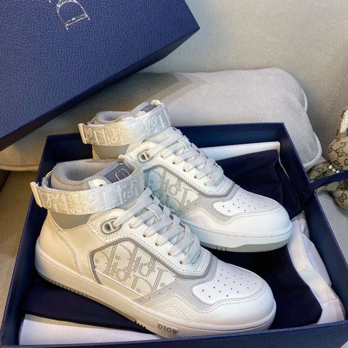 Christian Dior B27 High White Gray