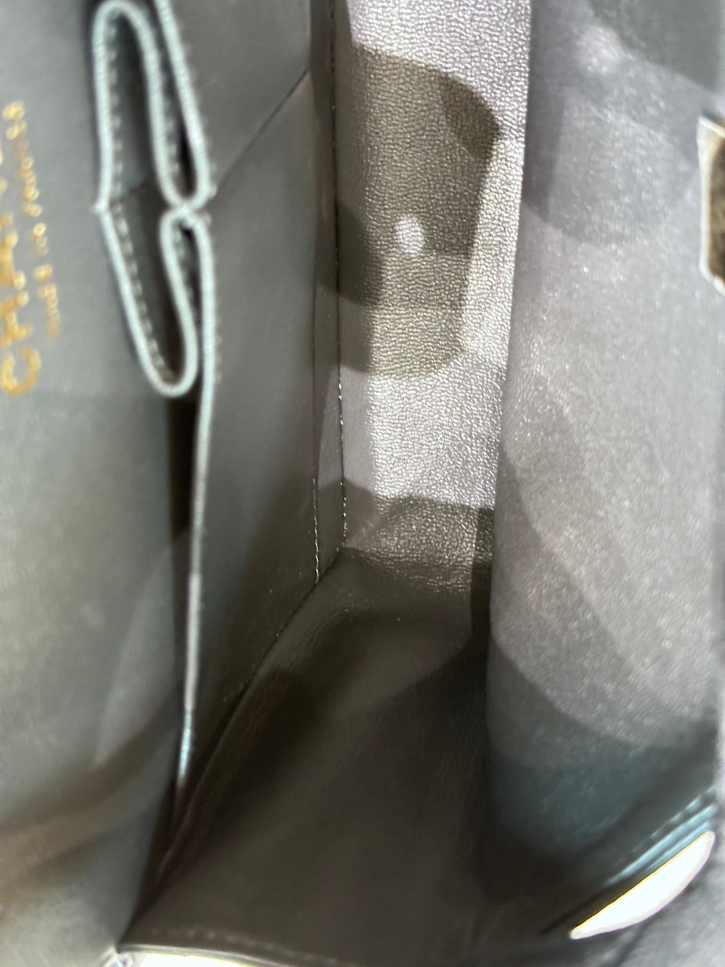 CHANEL Caviar Quilted Small Double Flap Dark Grey