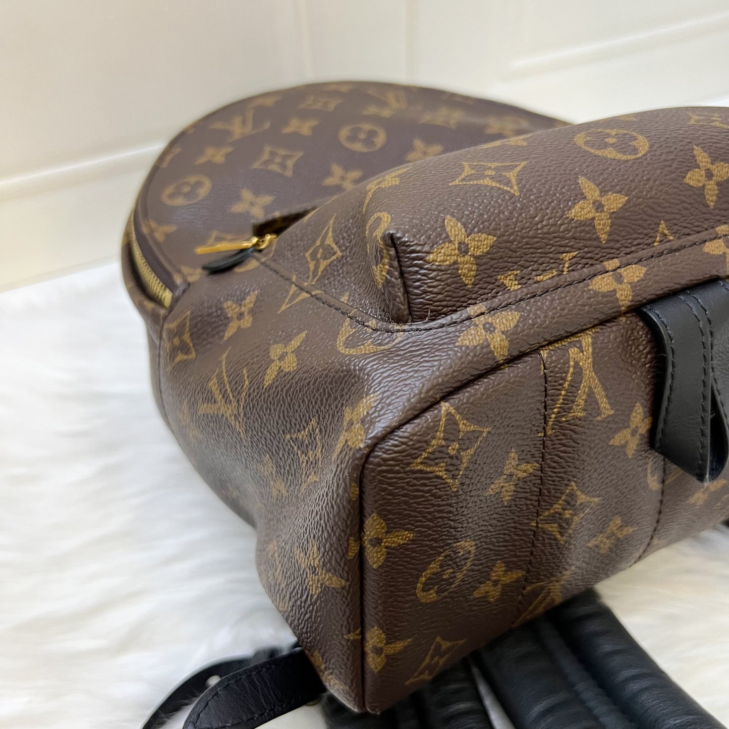 LV Palm Springs PM Backpack in Monogram Canvas and GHW