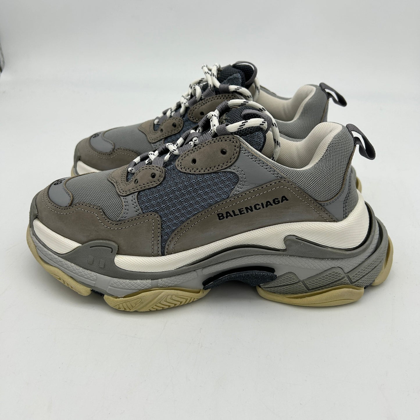 Balenciaga Triple S Gray Shoes in Grey, US Men`s Size 9 24080810