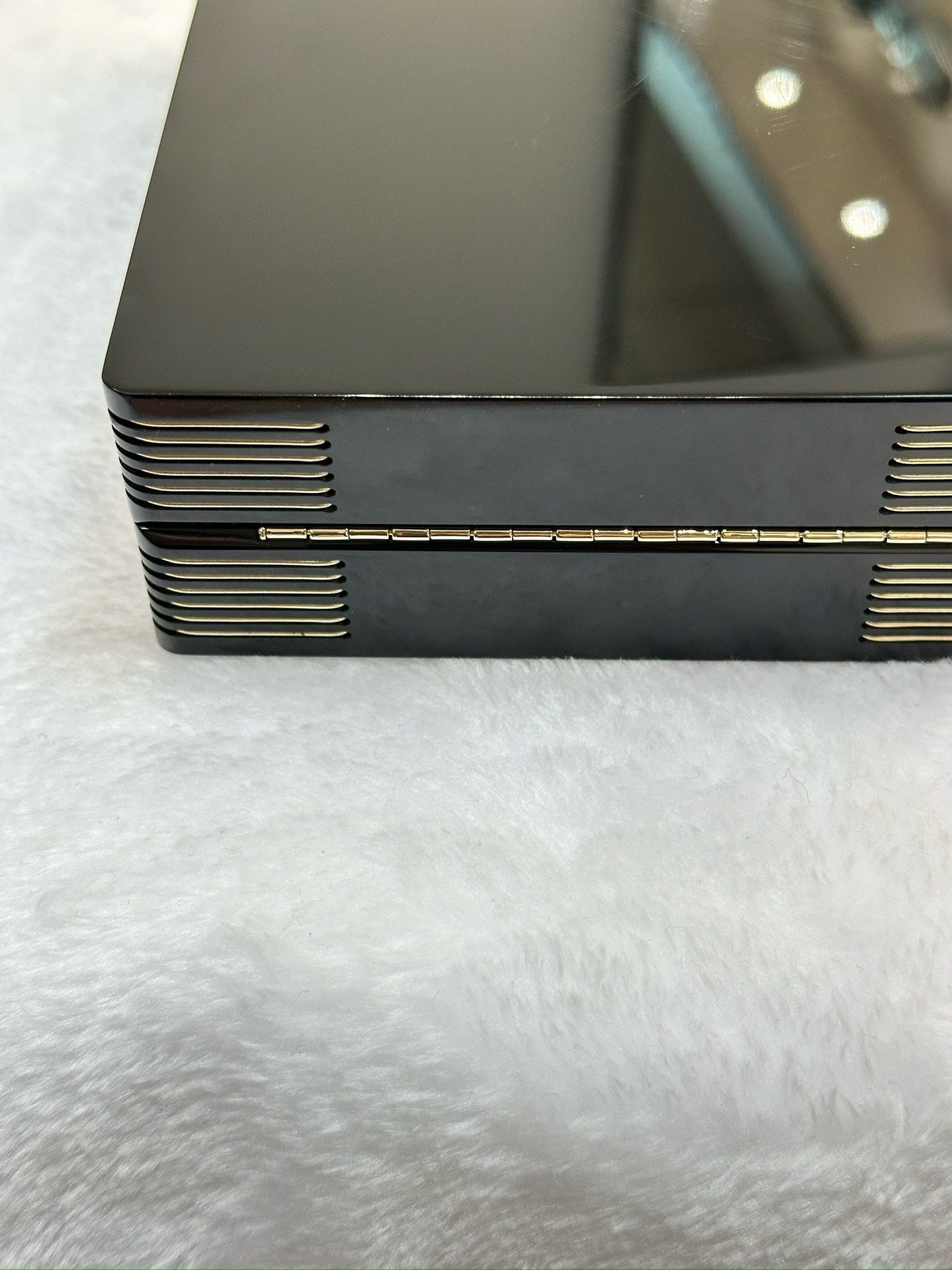 Chanel Plexiglass Pearl Playing Card Casino Minaudiere Clutch Black GHW