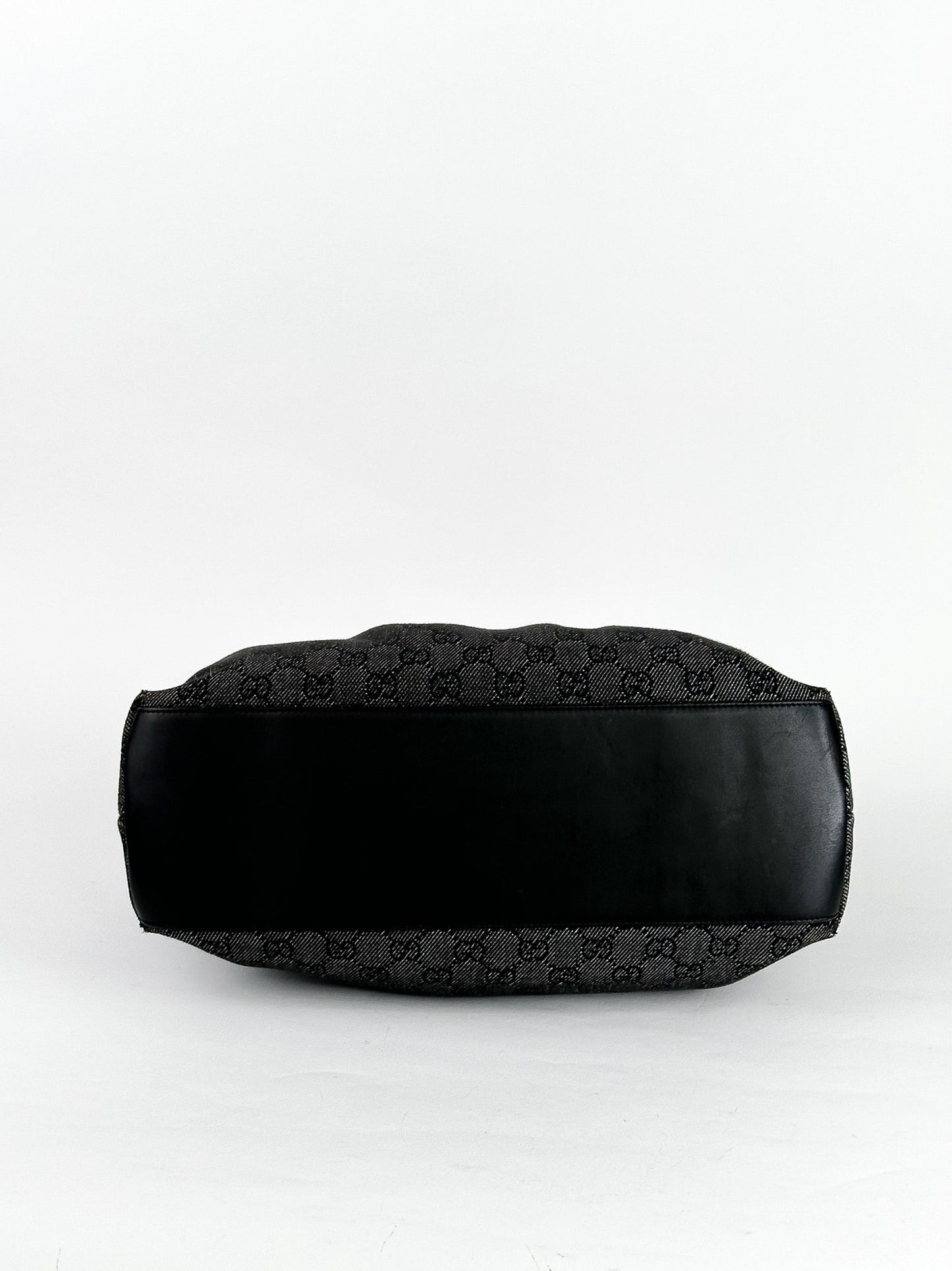 Gucci Bamboo GG Canvas Handbag