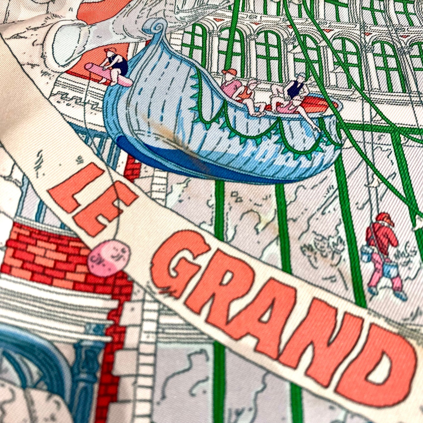 Hermes 'Le Grand Prix De Faubourg' Scarf