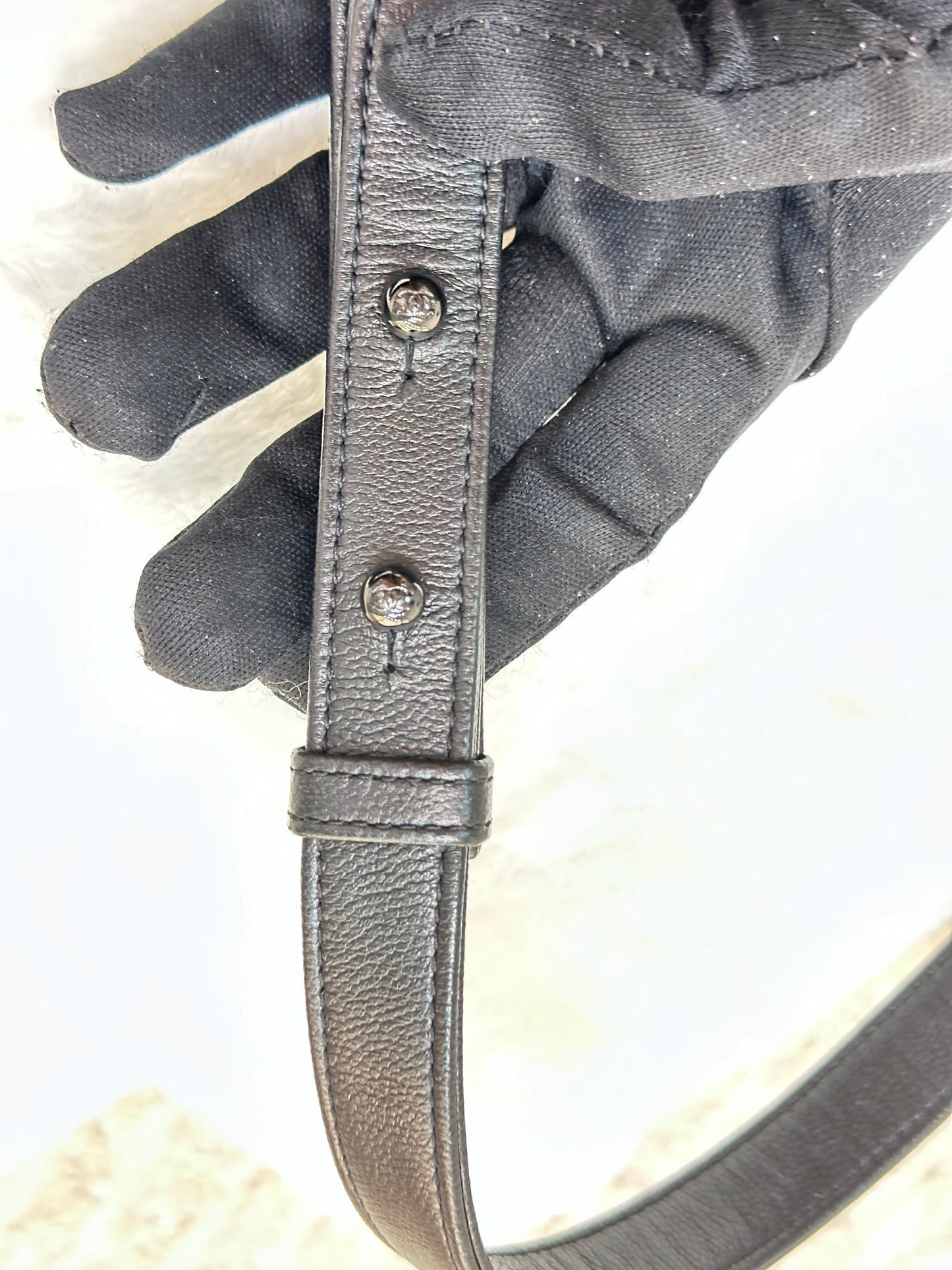 CHANEL Medium LeBoy So Black Caviar Leather Bag