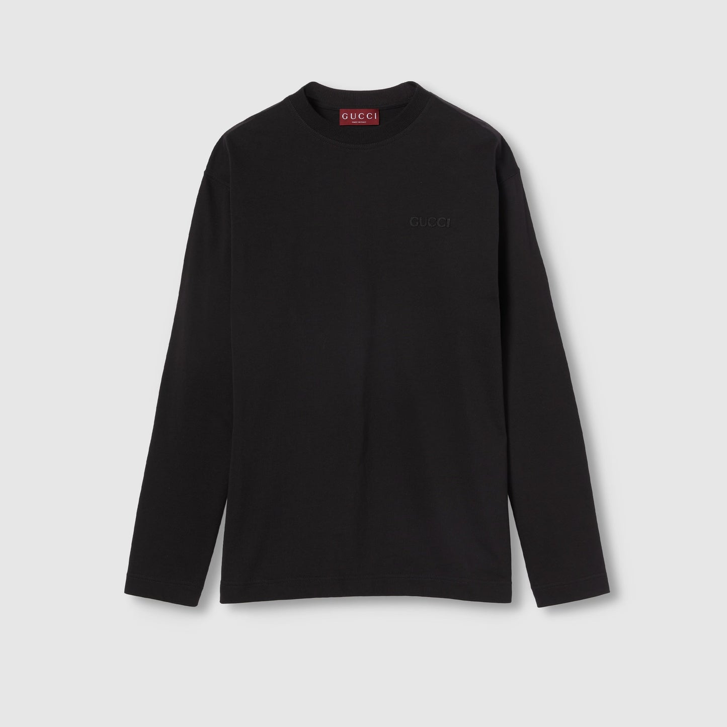 Cotton Jersey T-shirt With Gucci Logo