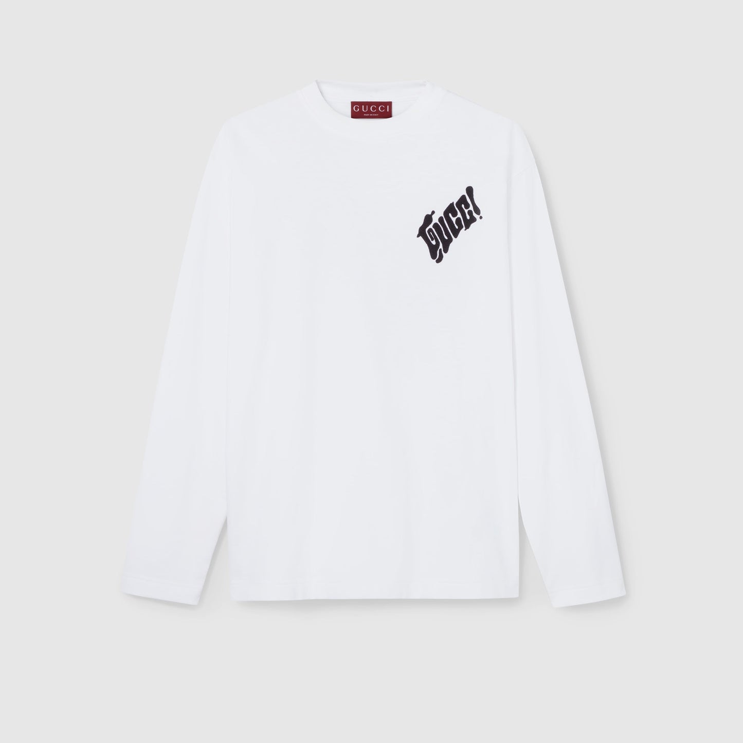 Cotton Jersey T-shirt With Gucci Logo