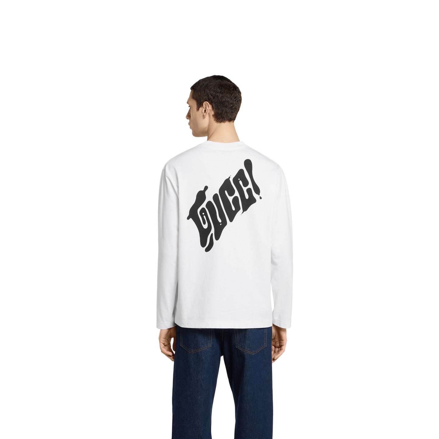 Cotton Jersey T-shirt With Gucci Logo