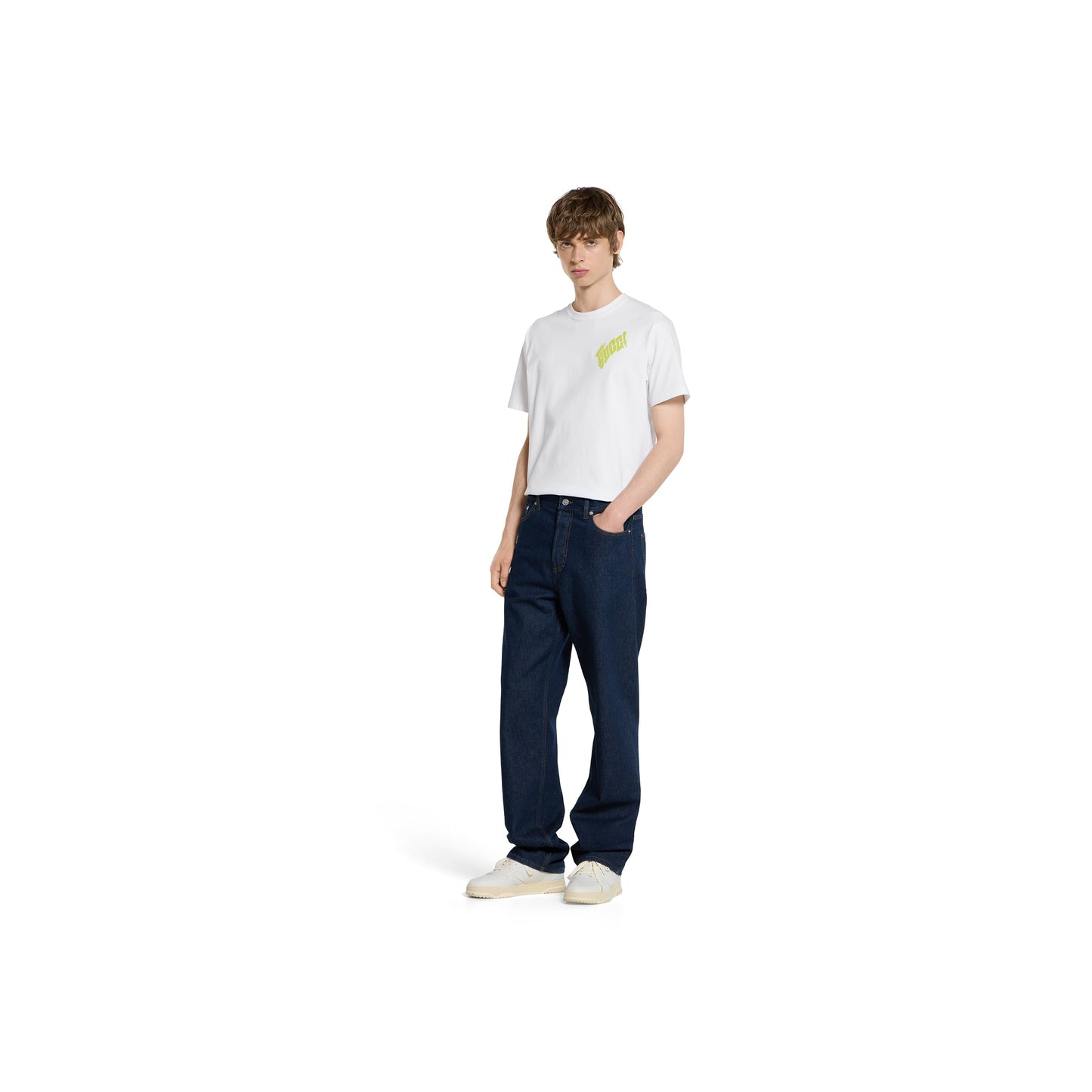 Cotton Jersey T-shirt With Gucci Logo