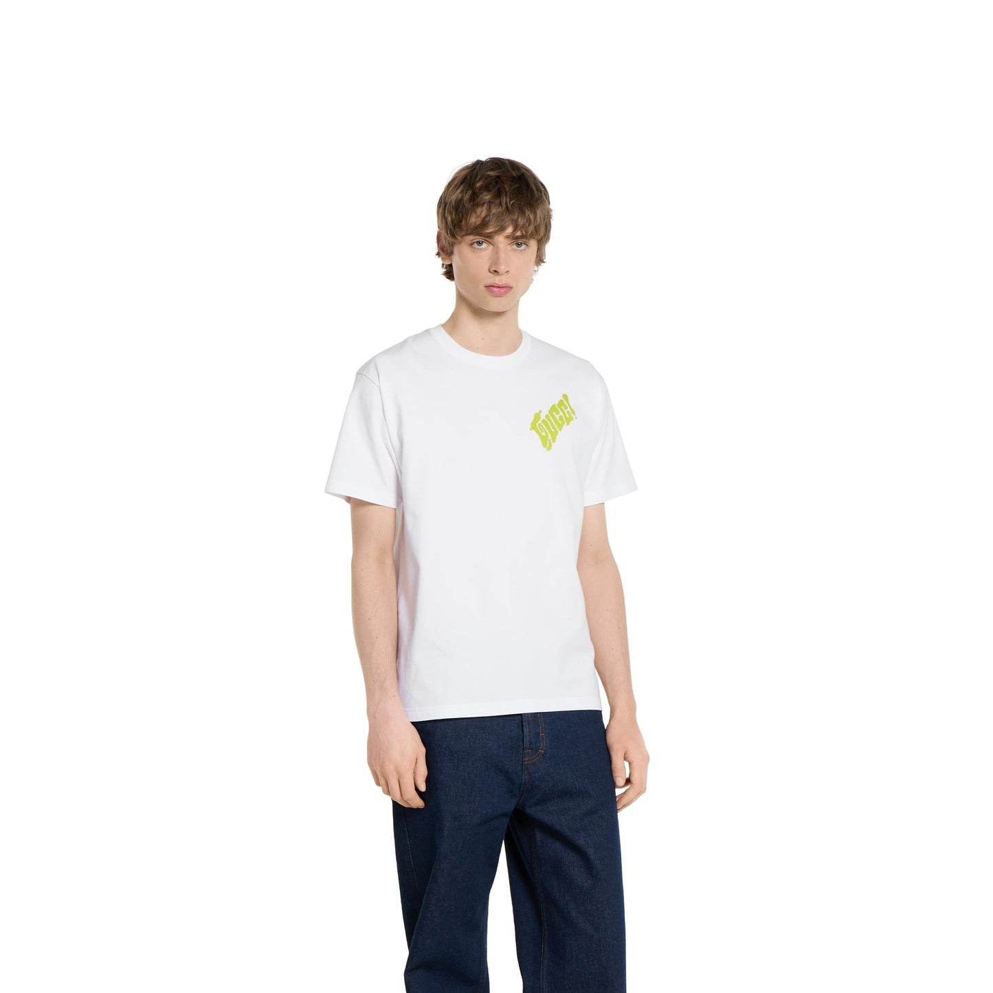 Cotton Jersey T-shirt With Gucci Logo