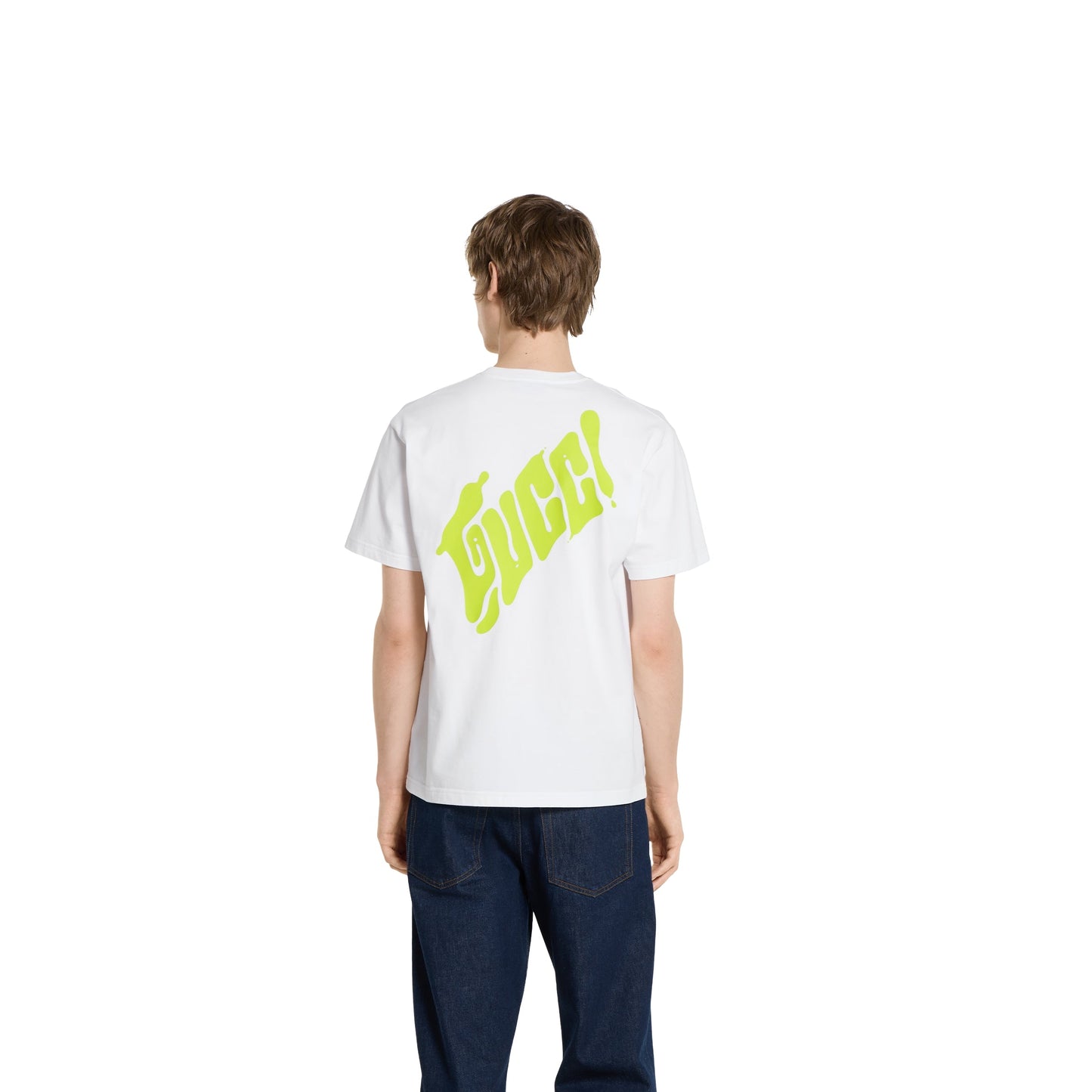 Cotton Jersey T-shirt With Gucci Logo