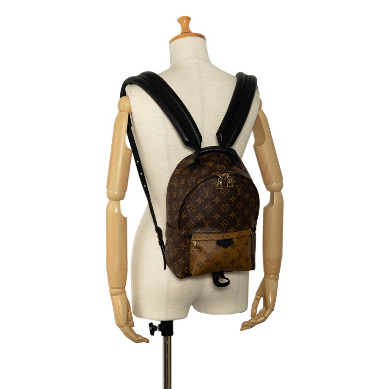 Louis Vuitton Monogram Reversee Palm Springs Backpack PM Rucksack M44870 Brown PVC Leather Louis Vuitton