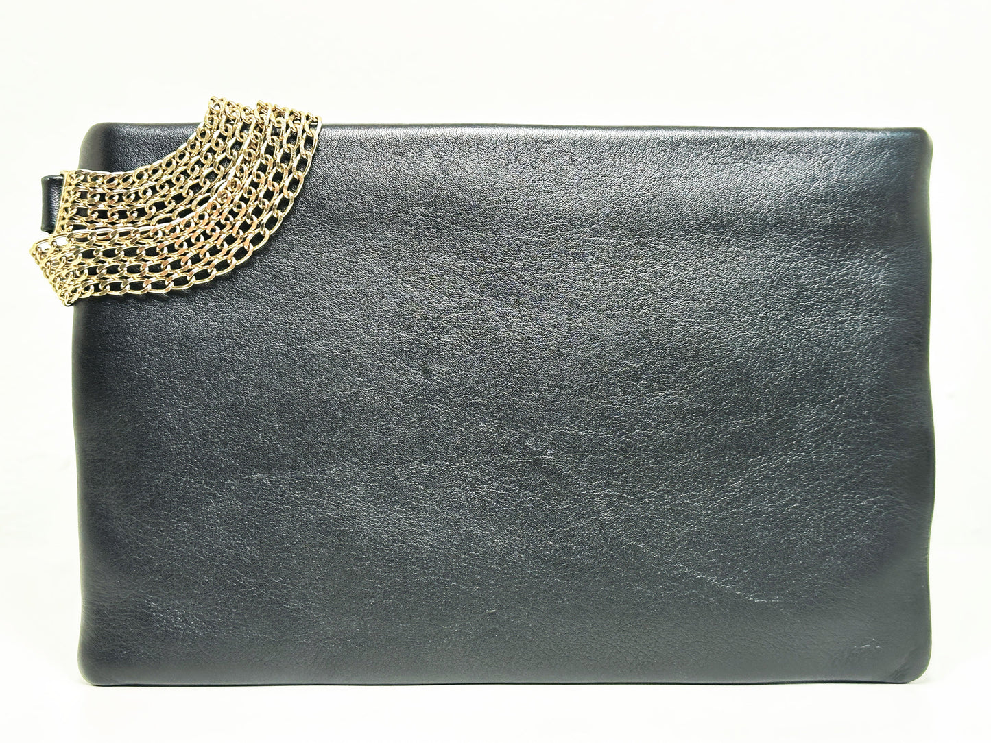 CHANEL VINTAGE WOVEN CLUTCH BAG EVENING 24K GHW 2006 24K GHW 1005 holo card