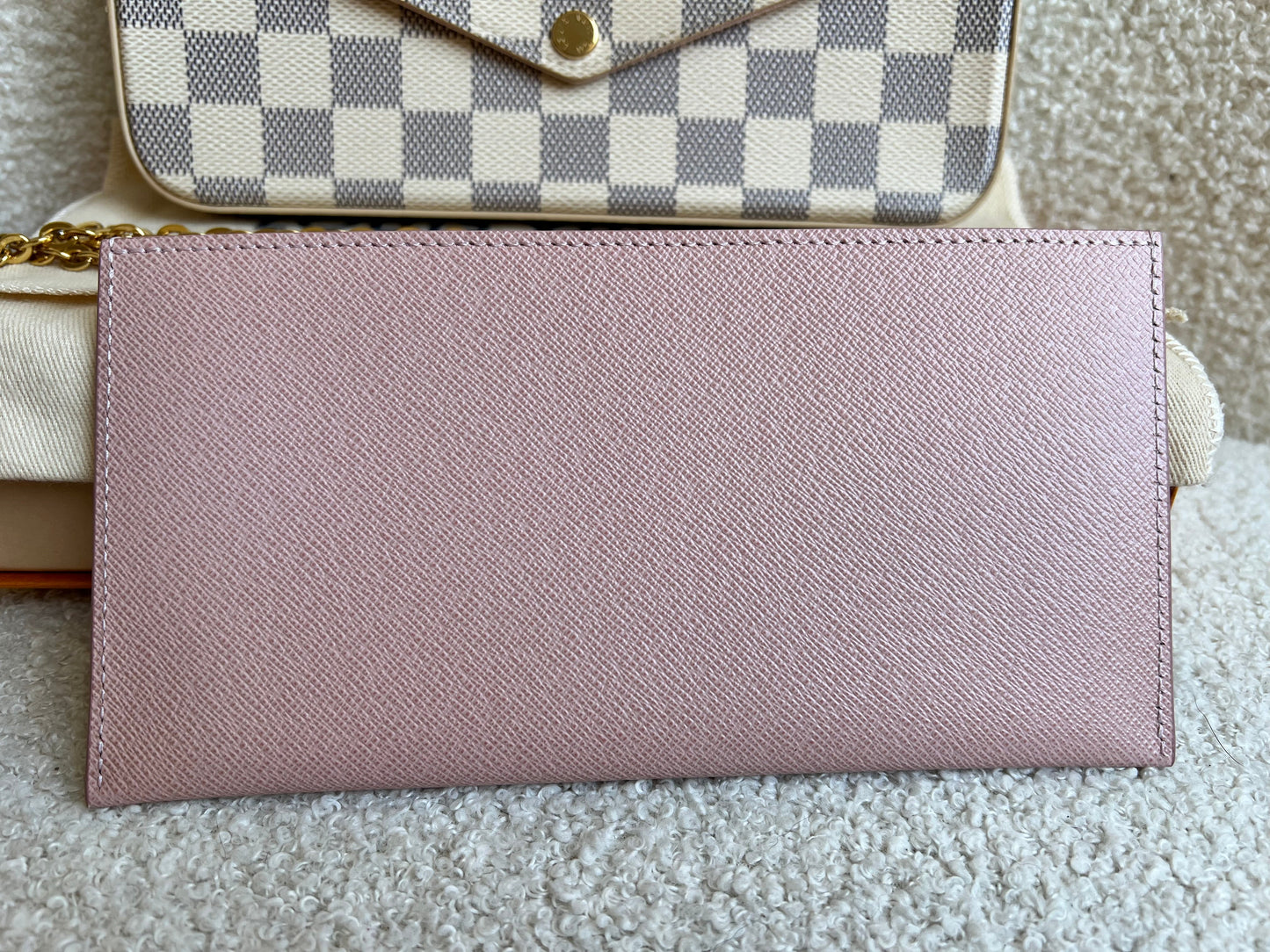 Louis Vuitton Felicie Pochette Damier Azur (RRP £1090)