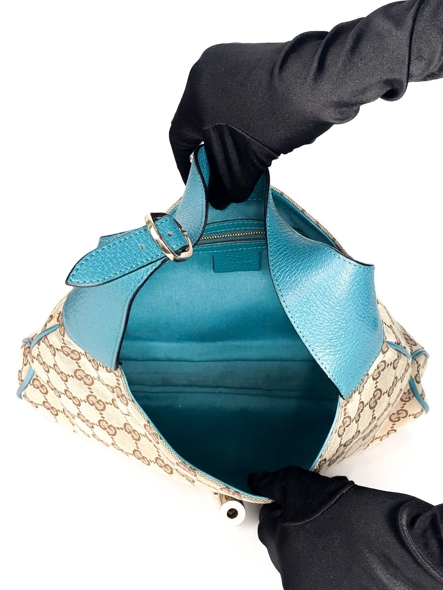 Gucci Vintage GG Canvas Jackie Small