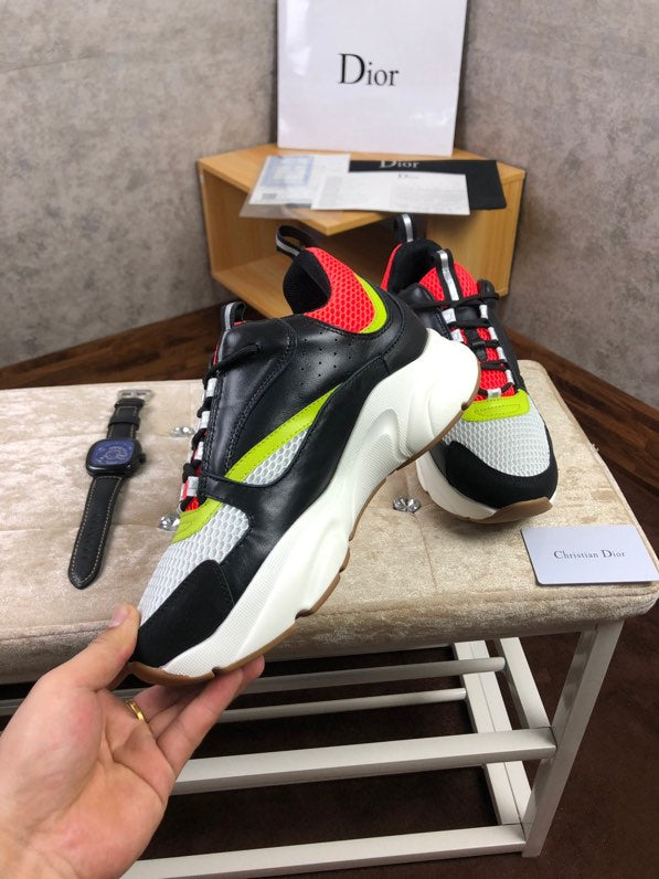 Christian Dior B22 Red And Yellow Sneaker