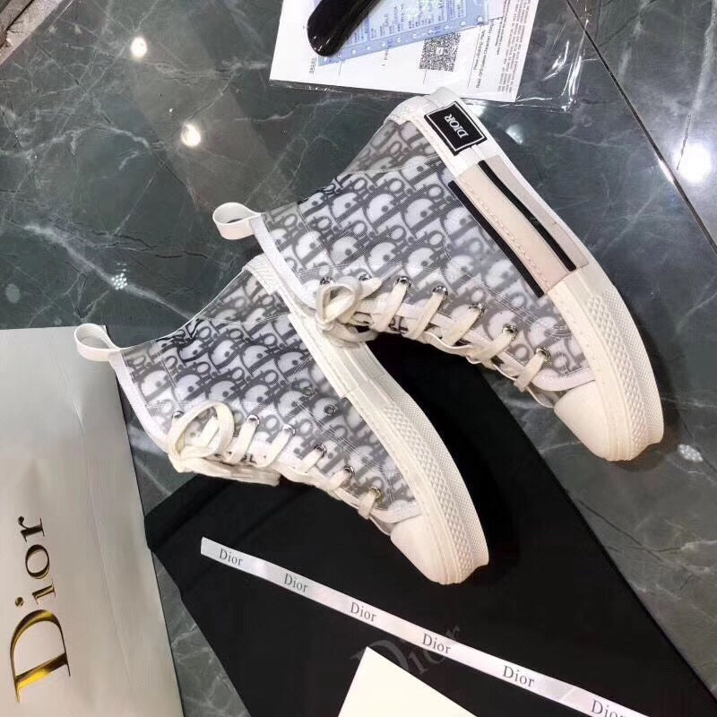 Christian Dior B23 Technical Canvas White Sneaker