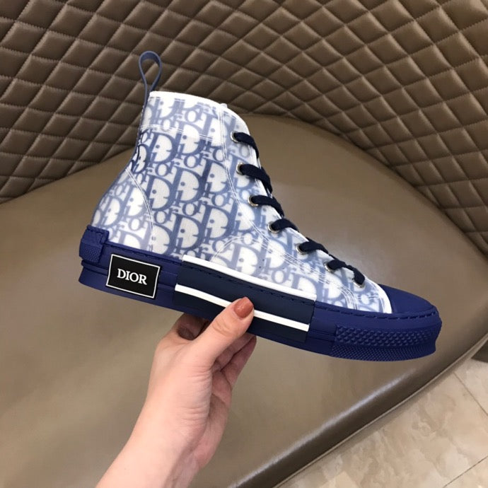 Christian Dior B23 Blue HIGH-TOP SNEAKER