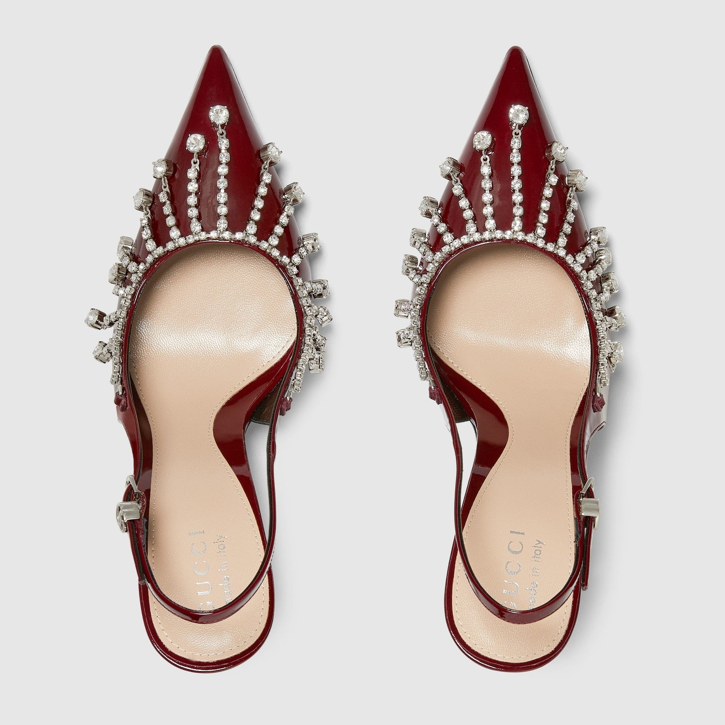 Women's Pump With Crystal Chain
