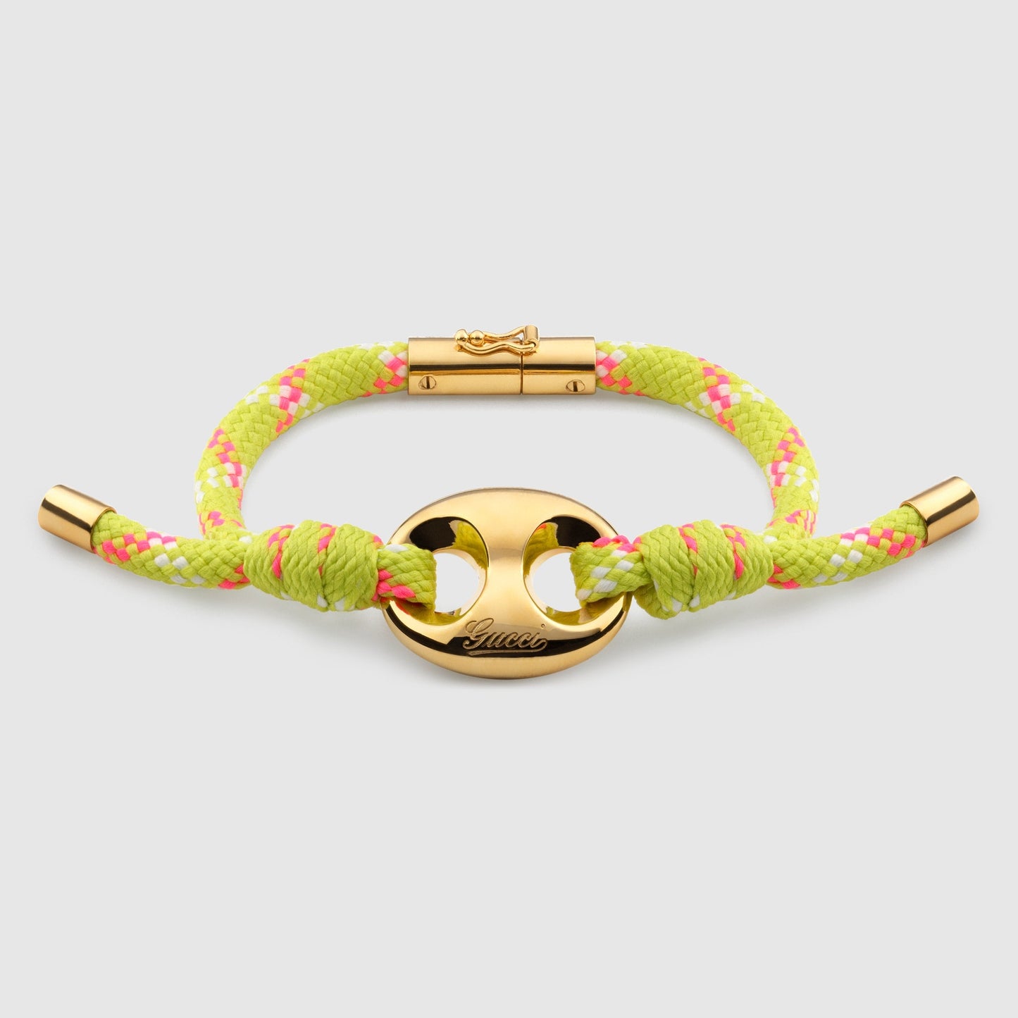 Gucci Marina Chain Fabric Bracelet