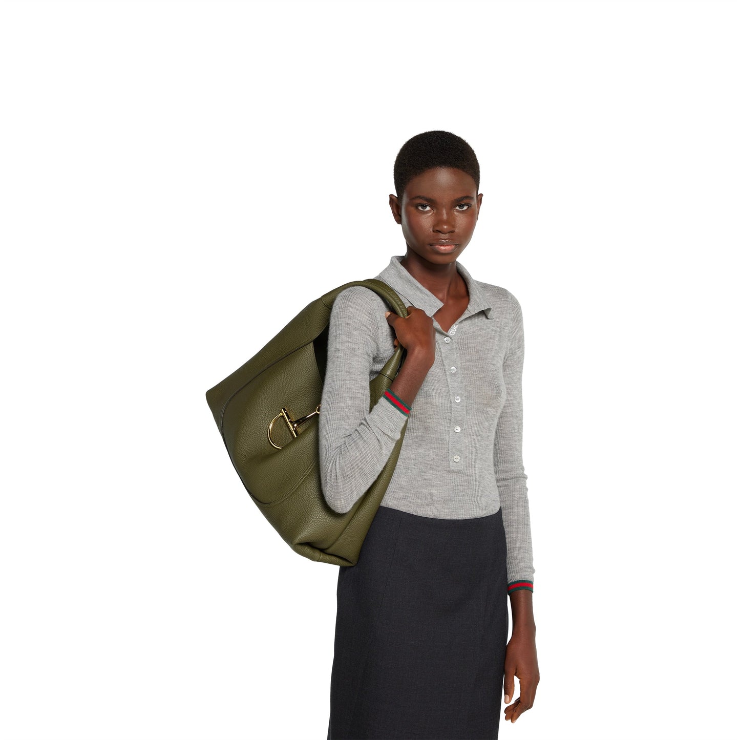 Gucci Softbit Maxi Shoulder Bag