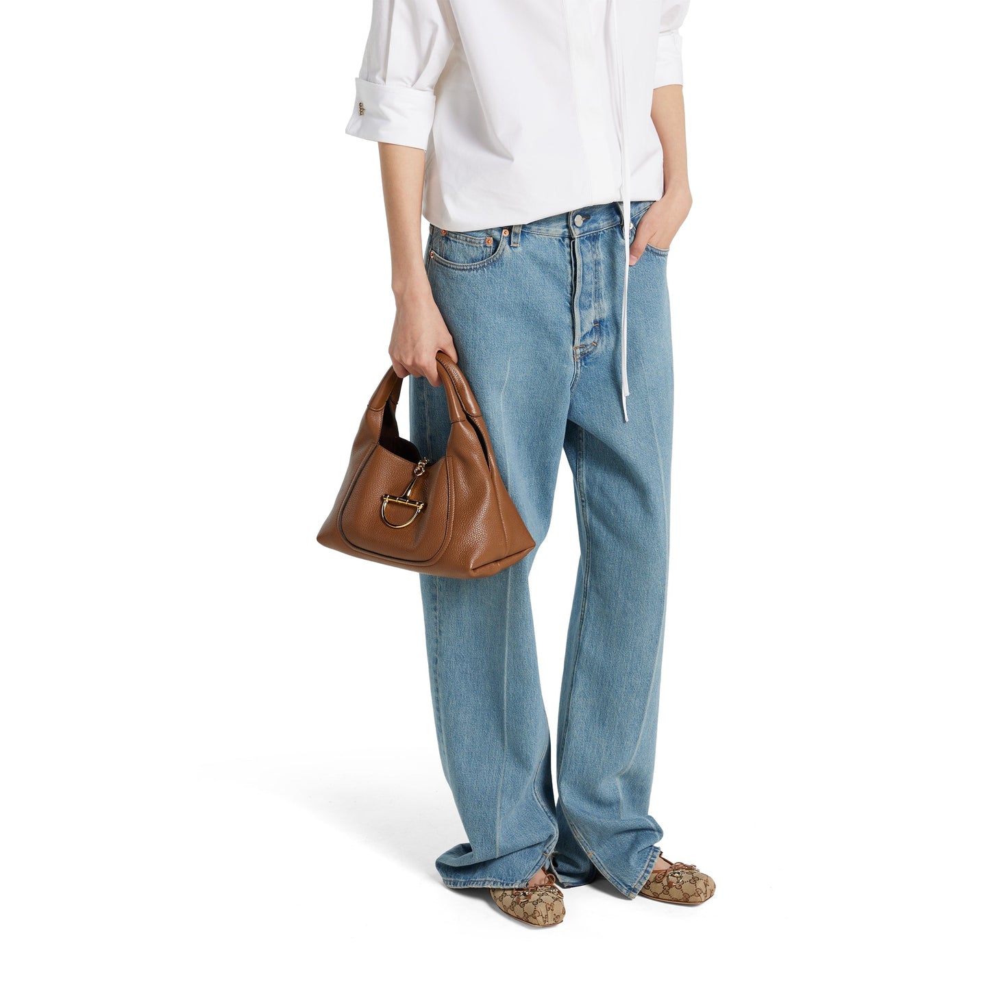 Gucci Softbit Medium Top Handle Bag