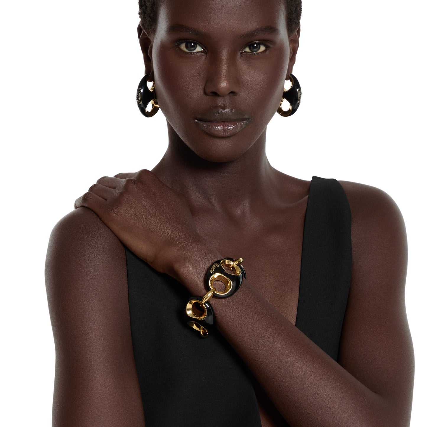 Gucci Marina Chain Enamel Bracelet