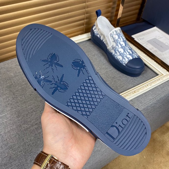 Christian Dior B23 Slip Blue LOW-TOP SNEAKER