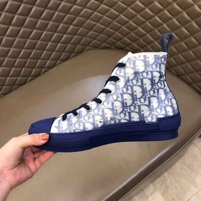 Christian Dior B23 Blue HIGH-TOP SNEAKER