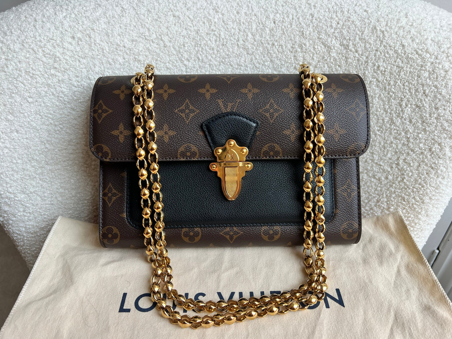 Louis Vuitton Victoire Monogram and Black (RRP £2000)
