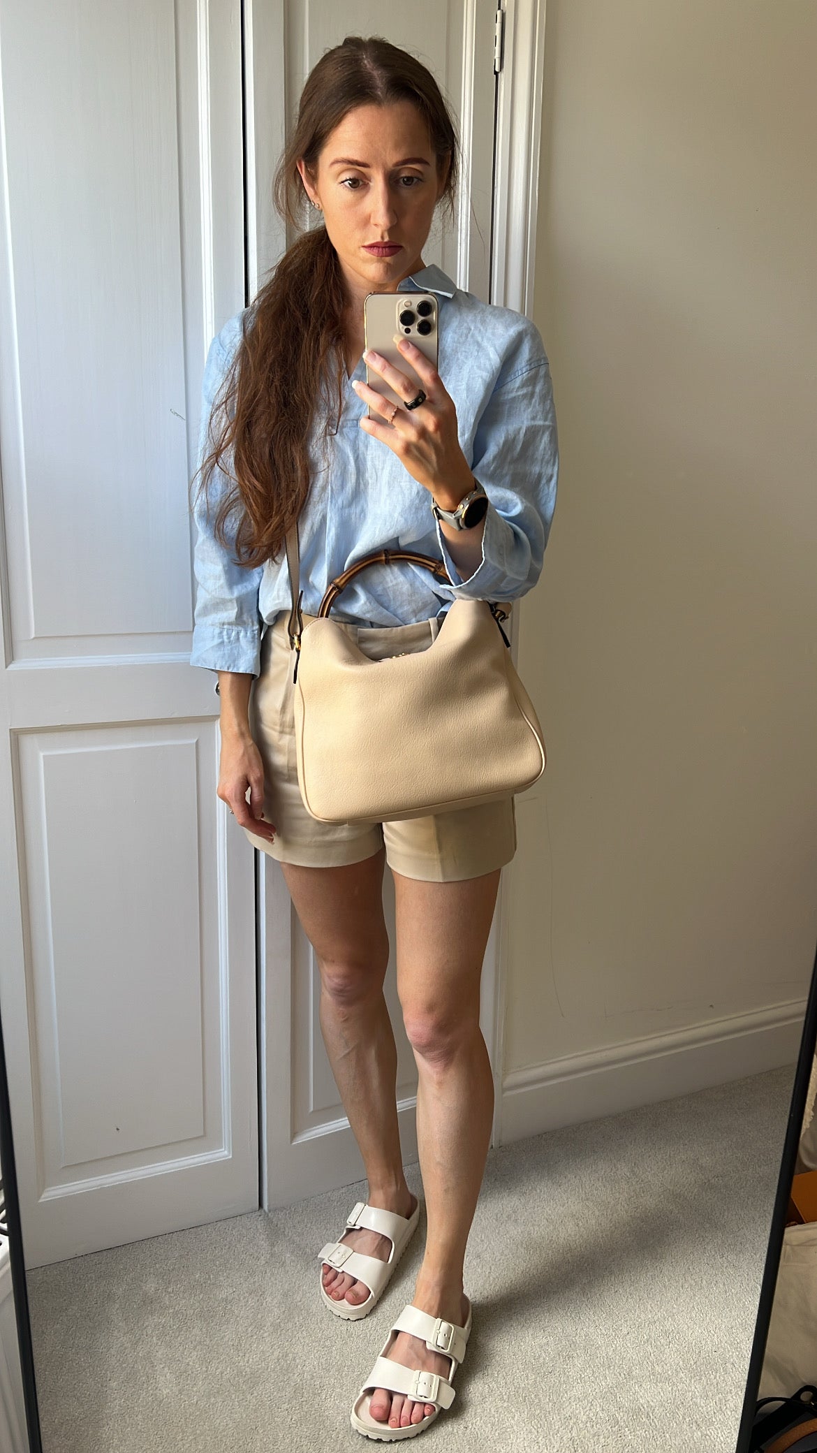 Gucci Cream Medium Diana Hobo (RRP £2110)