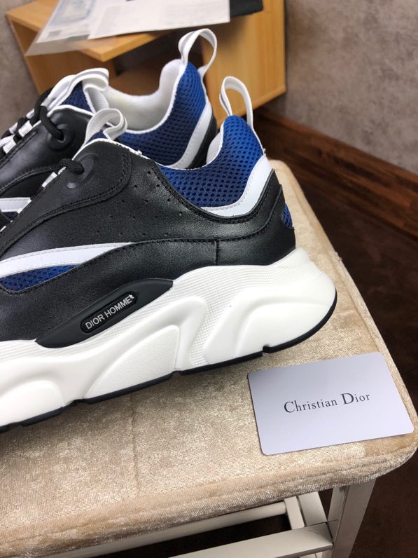 Christian Dior B22 Black Blue Sneaker