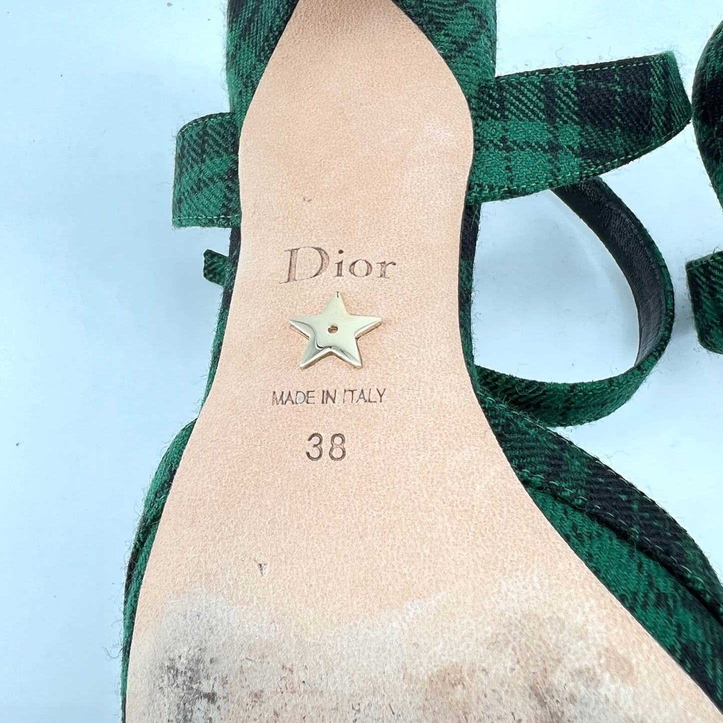 Christian Dior Gang Cloth Heels