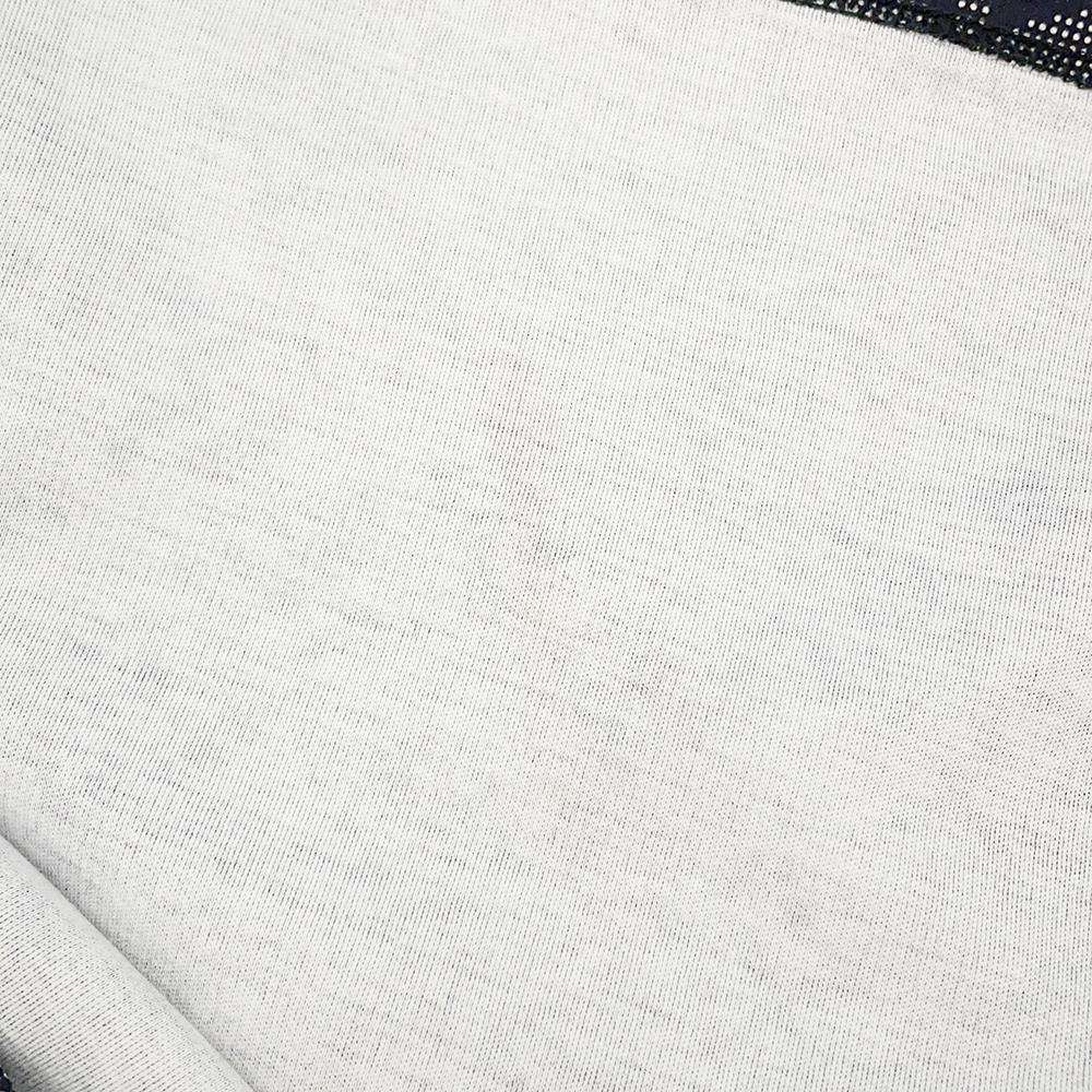 LOUIS VUITTON Monogram Mahina ChainShoulder TShirt Size M Navy1ABCC8 Cotton100%