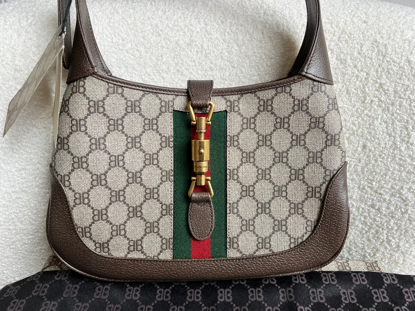 Balenciaga x Gucci Hacker Project Small Jackie Bag (RRP £1900)